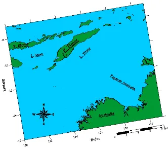 Gambar 5. Peta Laut Timor  