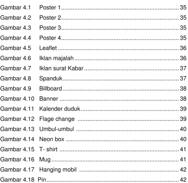 Gambar 4.1     Poster 1 .......................................................................