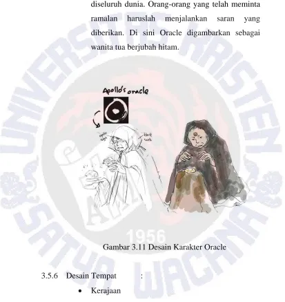 Gambar 3.11 Desain Karakter Oracle 
