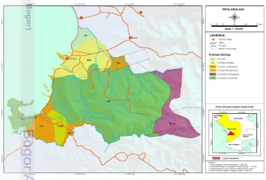 Tabel 5 Formasi geologi di Kecamatan Pomalaa 