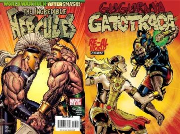 Gambar III.9 Referensi dan ilustrasi pada cover 