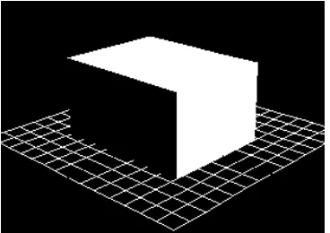 Gambar 3. Hasil pengembangan geometry box dengan  modifier meshsmooth 