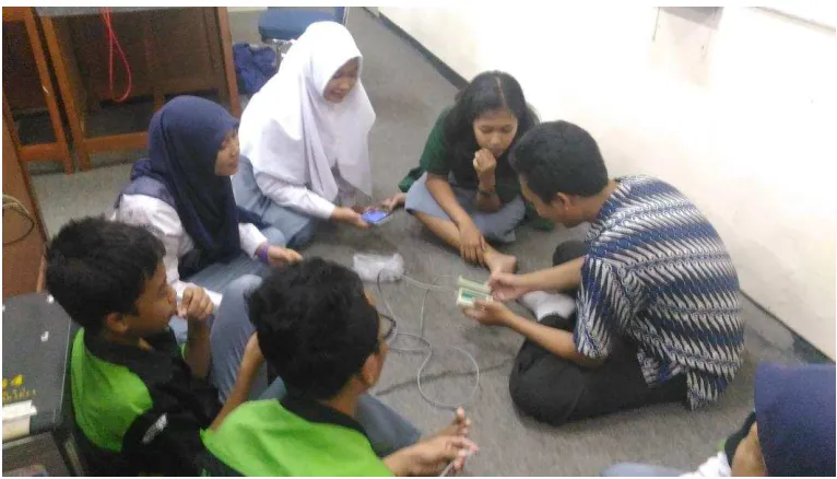 Gambar 5. Mengajar Praktik