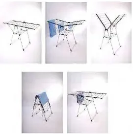 Figure 2.1.2: Butterfly Clothes Drying Rack 
