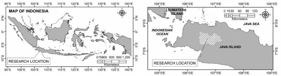 Figure 1. Research area of Bogor Regency, West Java 