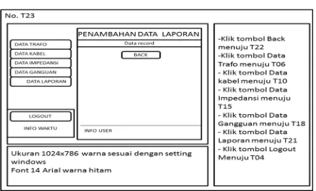 Gambar 3.41 Form  Laporan Gangguan Data Laporan