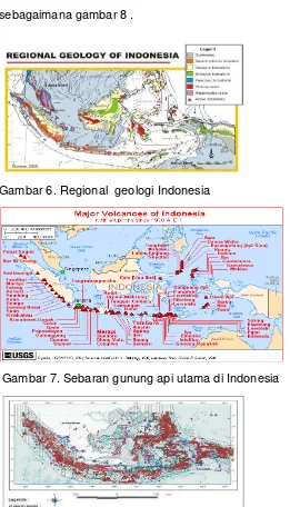 Gambar 8. Peta seismo tektonik Indonesia 
