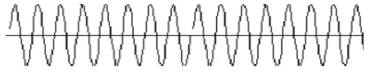 Figure 2.1 : Unmodulated signal [1] 