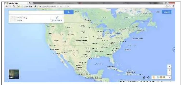 Gambar 2.3 Tampilan Peta dari Google Maps