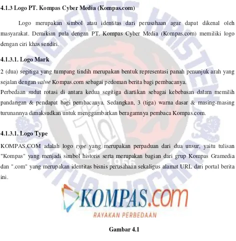 Gambar 4.1 Logo KOMPAS.COM 