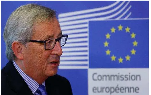 Gambar II-1 Presiden Komisi Eropa Jean-Claude Juncker (2014-2019) 