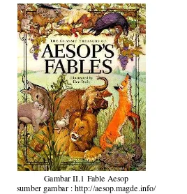 Gambar II.1 Fable Aesop  