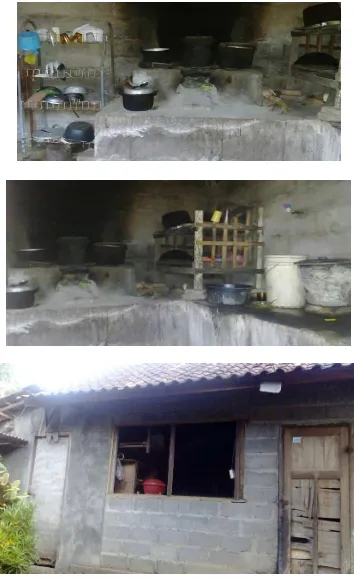 Gambar 6. Kondisi Dapur Keluarga Dampingan I Nyoman Sarna 