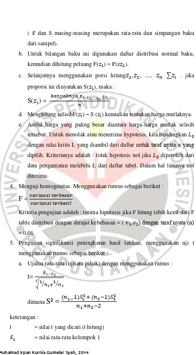 table distribusi dengan derajat kebebasan = (   ,  ) dengan taraf nyata (α) 