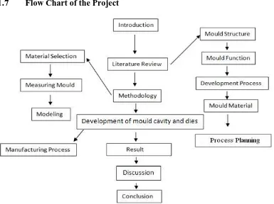 Figure 1.1: Flow chart of the project 