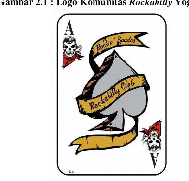 Gambar 2.1 : Logo Komunitas Rockabilly Yogyakarta 