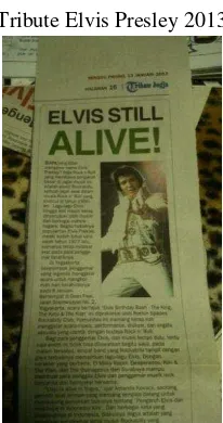 Gambar 2.5 Tribute Elvis Presley 2013 