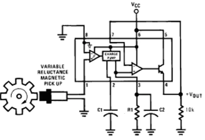 Figure 2.5. LM2907 connection 