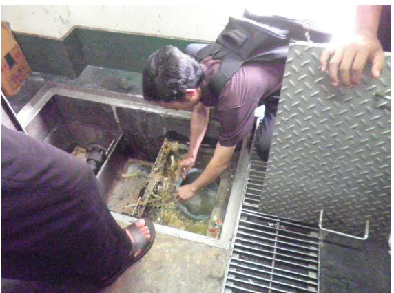 Gambar 3.2  Lokasi pengambilan sampel limbah di kantin FPMIPA UPI Bandung  