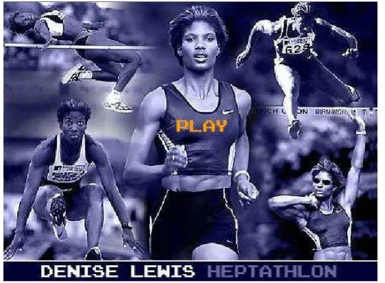 Gambar 3.1 Tampilan Game Heptathlon 