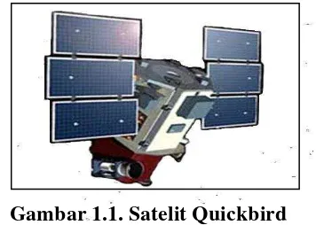 Gambar 1.1. Satelit Quickbird 