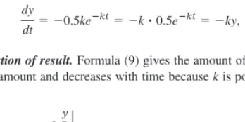 Fig. 5.Radioactivity (Exponential decay, 