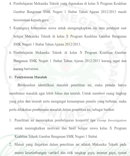 Gambar Bangunan SMK Negeri 1 Stabat Tahun Ajaran 2012/2013 masih 