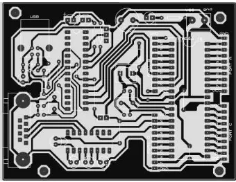 Gambar 5. Tata Letak Sistem Minimum Mikrokontroller 