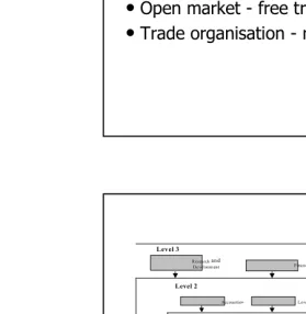 Figure 2.9: Three Level Model of Manufacturing (Murthy, 1995b) 