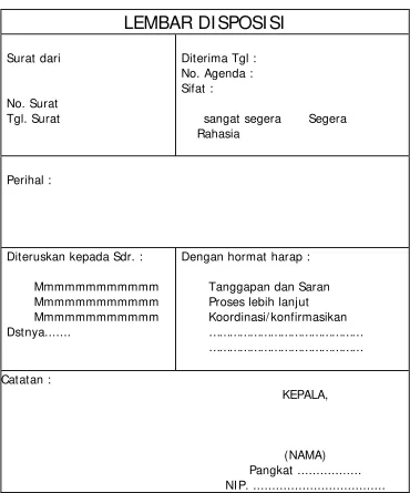 LEMBAR DISPOSISIGambar 2.5   