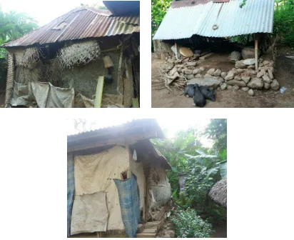 Gambar 2. Kondisi rumah keluarga bapak I Wayan Kerti 