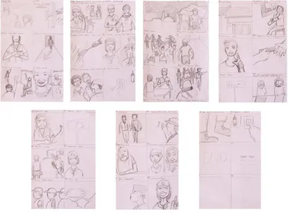 Gambar IV.1 Storyboard 