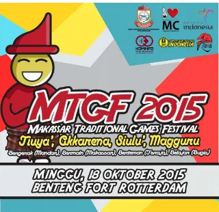 Gambar III.2 Poster Makassar Tradisional Games Festival (MTGF) 2015Sumber: http://mtgf.makassarevent.org/ (Diakses pada 12/06/2016)
