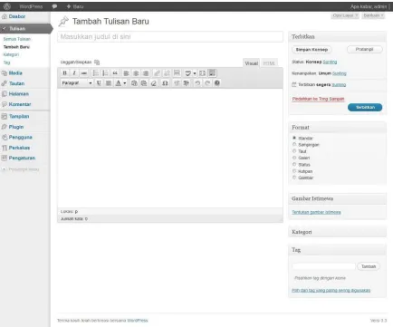 Gambar II.3 Wordpress 