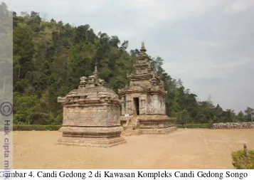 Gambar 4. Candi Gedong 2 di Kawasan Kompleks Candi Gedong Songo 