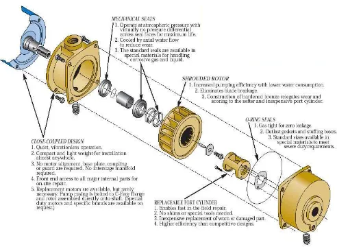 Figure�2.2:�Parts�of�Liquid�Ring�Vacuum�Pump��