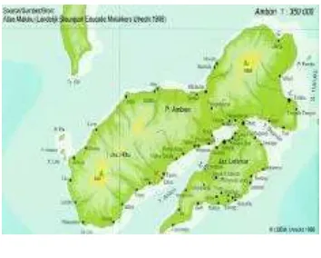 Gambar 5 Peta Kepulauan Maluku  