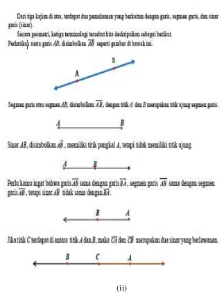 Gambar 4.17i dan 4.17 ii  Gambar Penggunaan Istilah-Istilah Matematika dalam BAB 