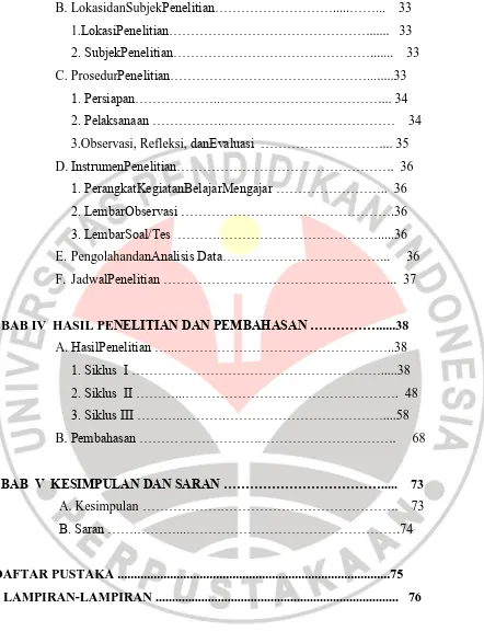 Tabel  1.1.   Hasil Ulangan Harian Matematika Materi Operasi   