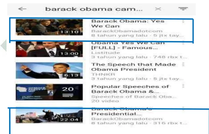 Figure 3.1 Search and Download Barack Obama’s Videos from 