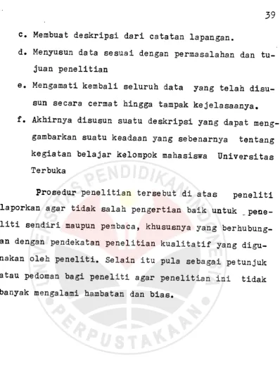 gambarkan suatu keadaan yang sebenarnya
