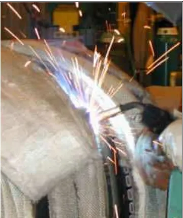 Figure 2.3 Gas Metal Arc Welding Process.