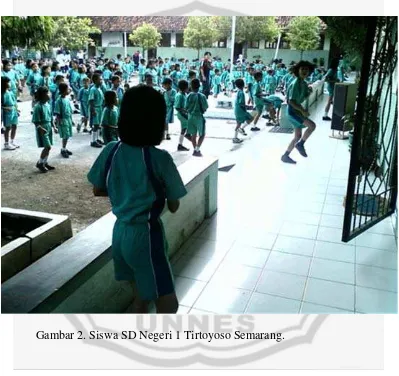 Gambar 2. Siswa SD Negeri 1 Tirtoyoso Semarang. 