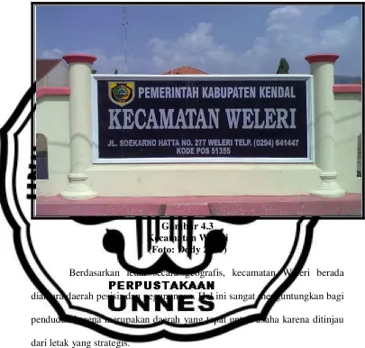 Gambar 4.3 Kecamatan Weleri 