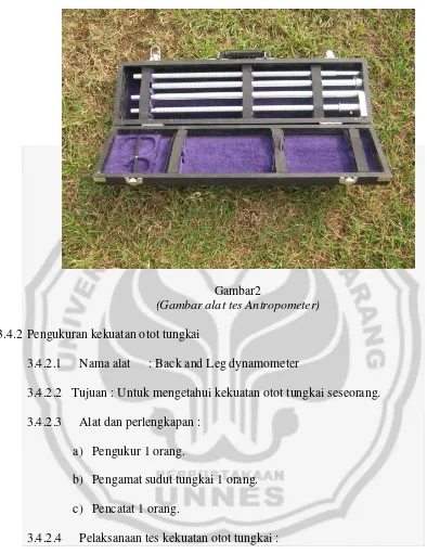 (Gambar alat tes Antropometer)Gambar2  