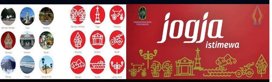 Gambar 3. Header di Website Pemkot Yogyakarta saat sosialisasi tagline “jogja 