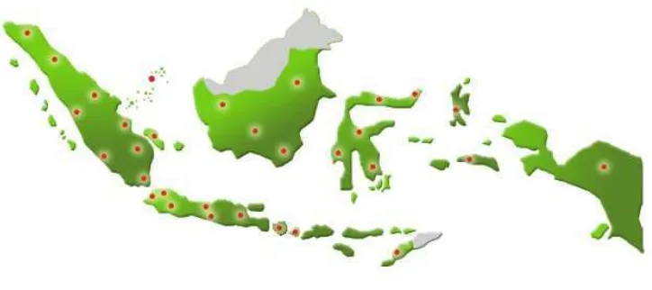 Gambar 1.1 : Peta Indonesia   