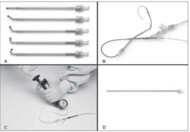 Gambar 1. Peralatan balloon catheter dilation.5