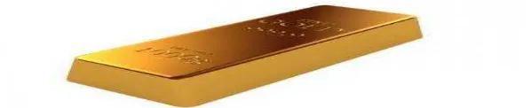 Gambar 1.2 emas batangan contoh  logam mulia yang dijadikan acuan 