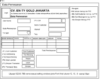 Gambar 3.40 Hasil Cetak Laporan Data Barang 